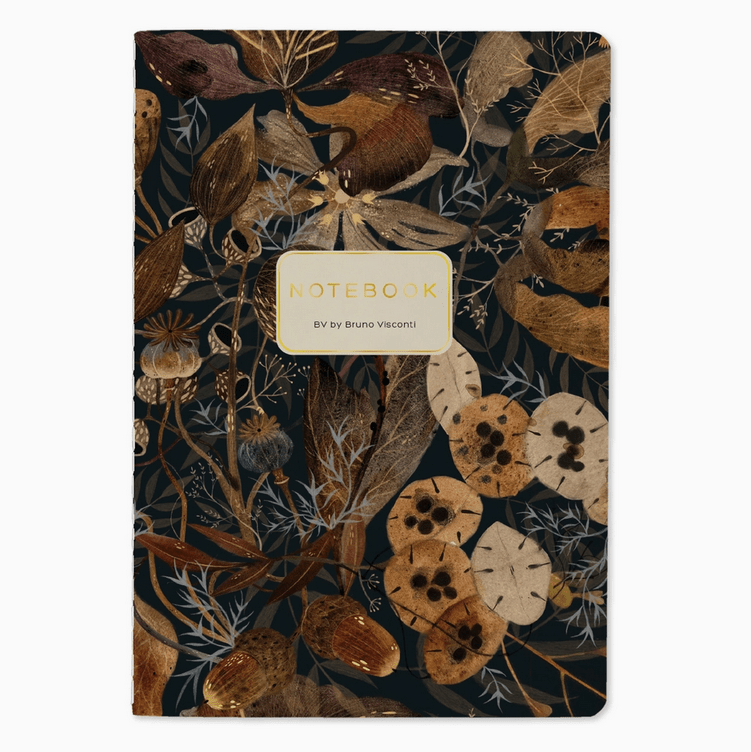 Bruno Visconti Lush Leaves lined notebook