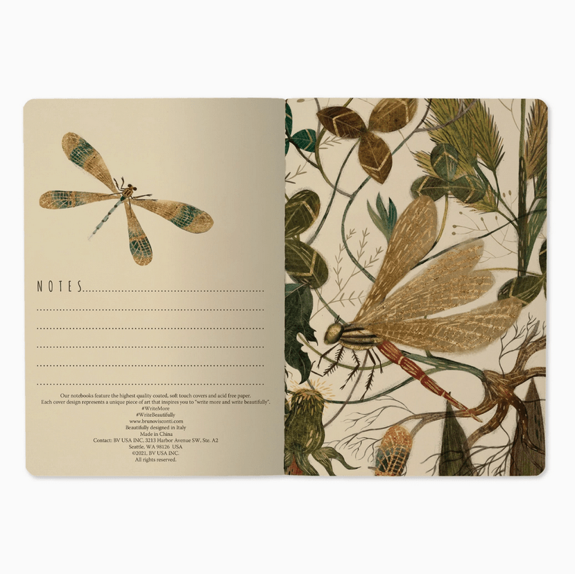 Bruno Visconti Summer Greens lined notebook, image 3