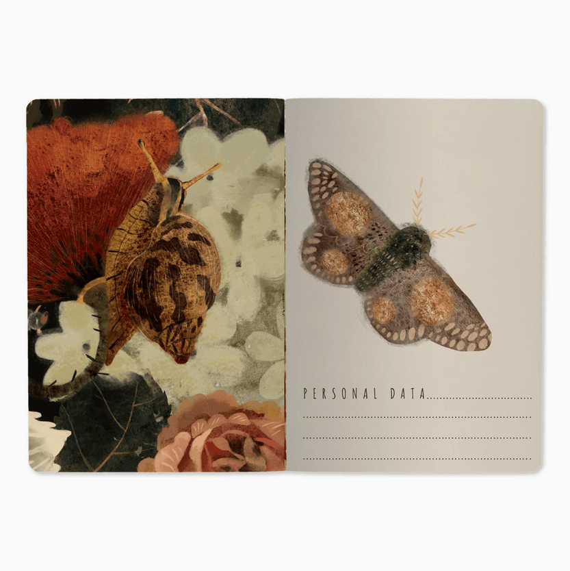 Bruno Visconti Lush Bouquet lined notebook, image 2