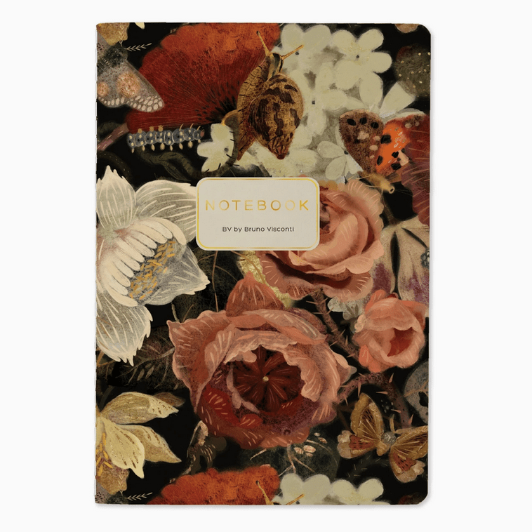 Bruno Visconti Lush Bouquet lined notebook