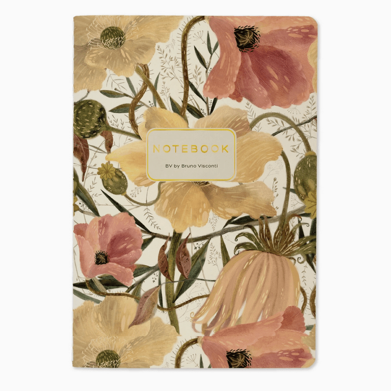 Bruno Visconti Soft Petals lined notebook