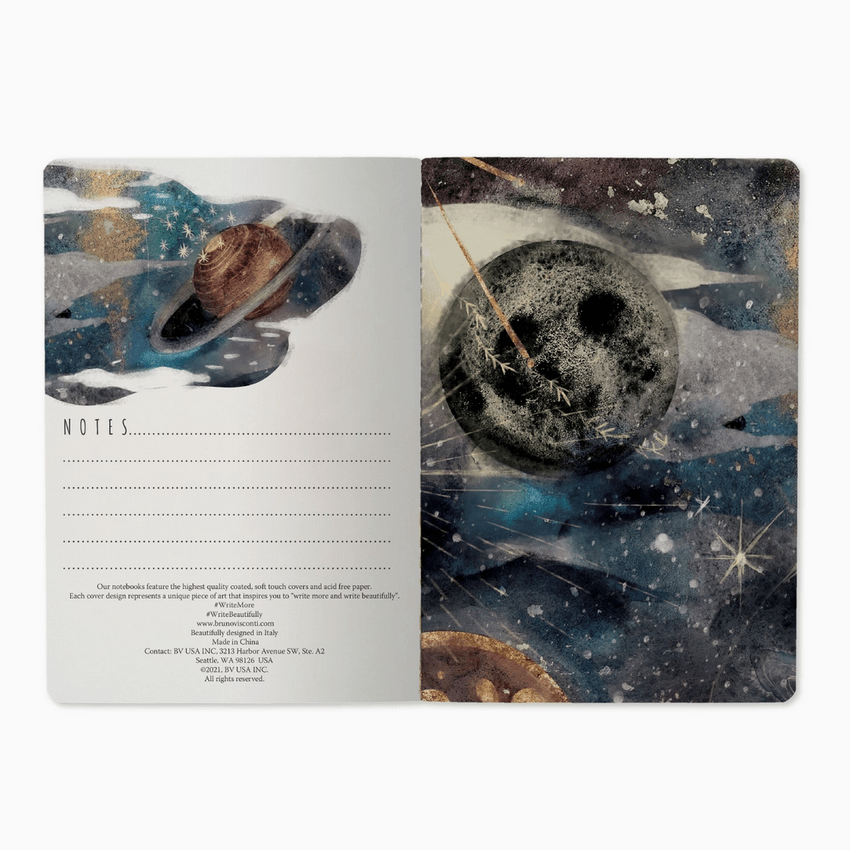 Bruno Visconti Galaxy lined notebook, image 3