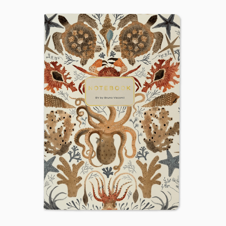 Bruno Visconti Deep Sea lined notebook