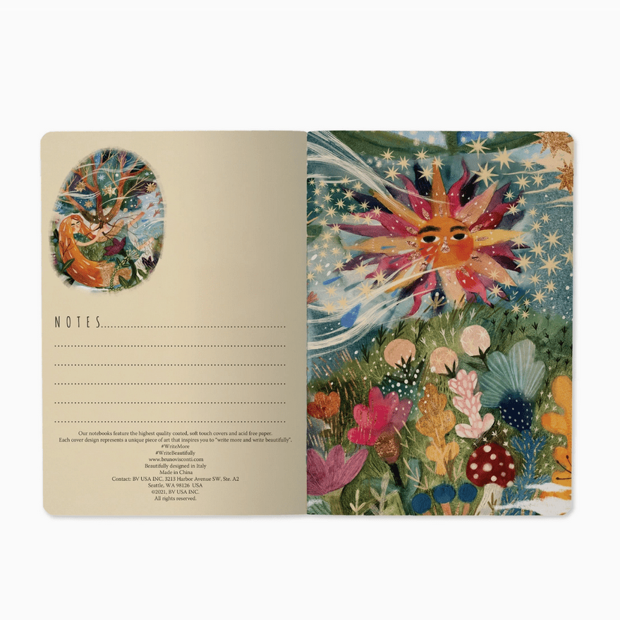 Bruno Visconti Electric Fantasy lined notebook, image 3