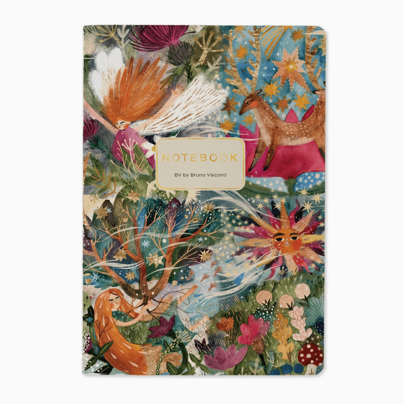 Bruno Visconti Electric Fantasy lined notebook