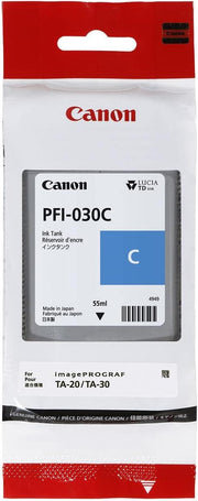 Canon Ink Cartridge PFI-030C Cyan CNM3490C001