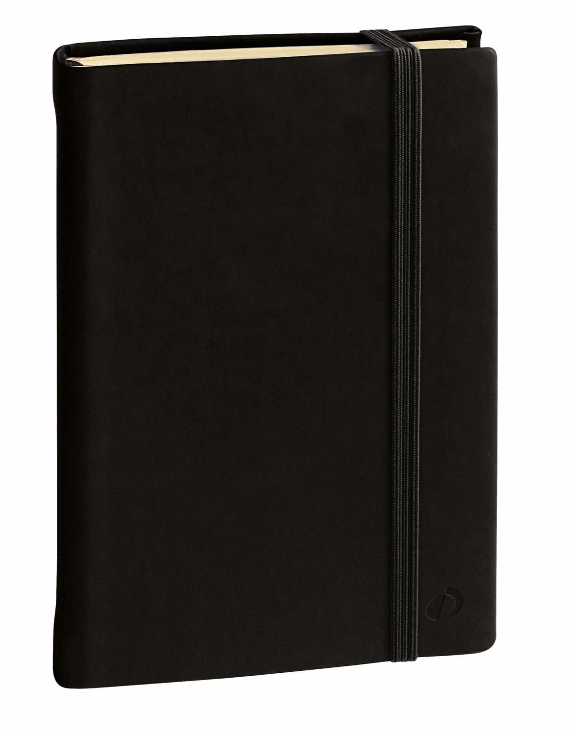 Silk Notebook Unlined/ Blank 6X9 Black