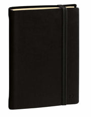 Silk Notebook Unlined/ Blank 6X9 Black