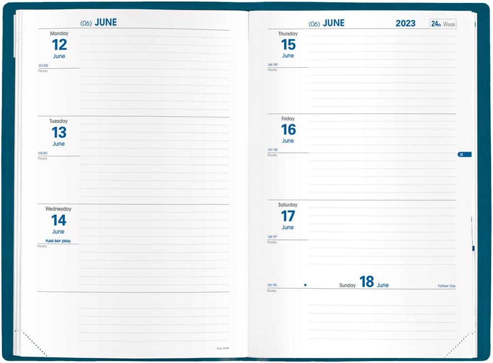 Planner Refill Weekly Hebdo 2026