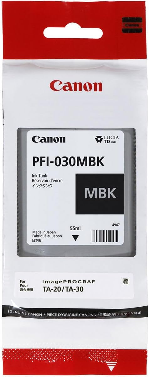 Canon Ink Cartridge PFI-030MBK Matte Black CNM3488C001