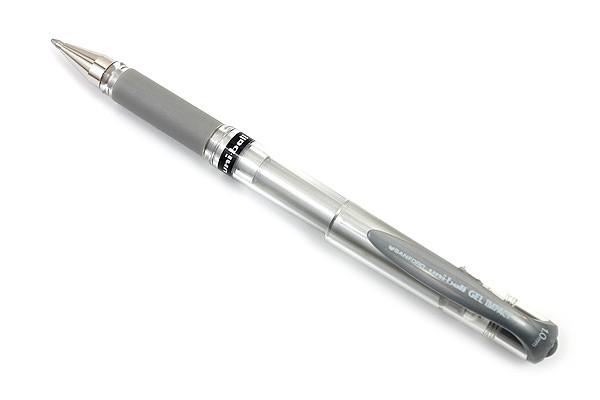 Uniball Gel Impact Pens w/ Cap -  1mm Bold Gold/Silve/White