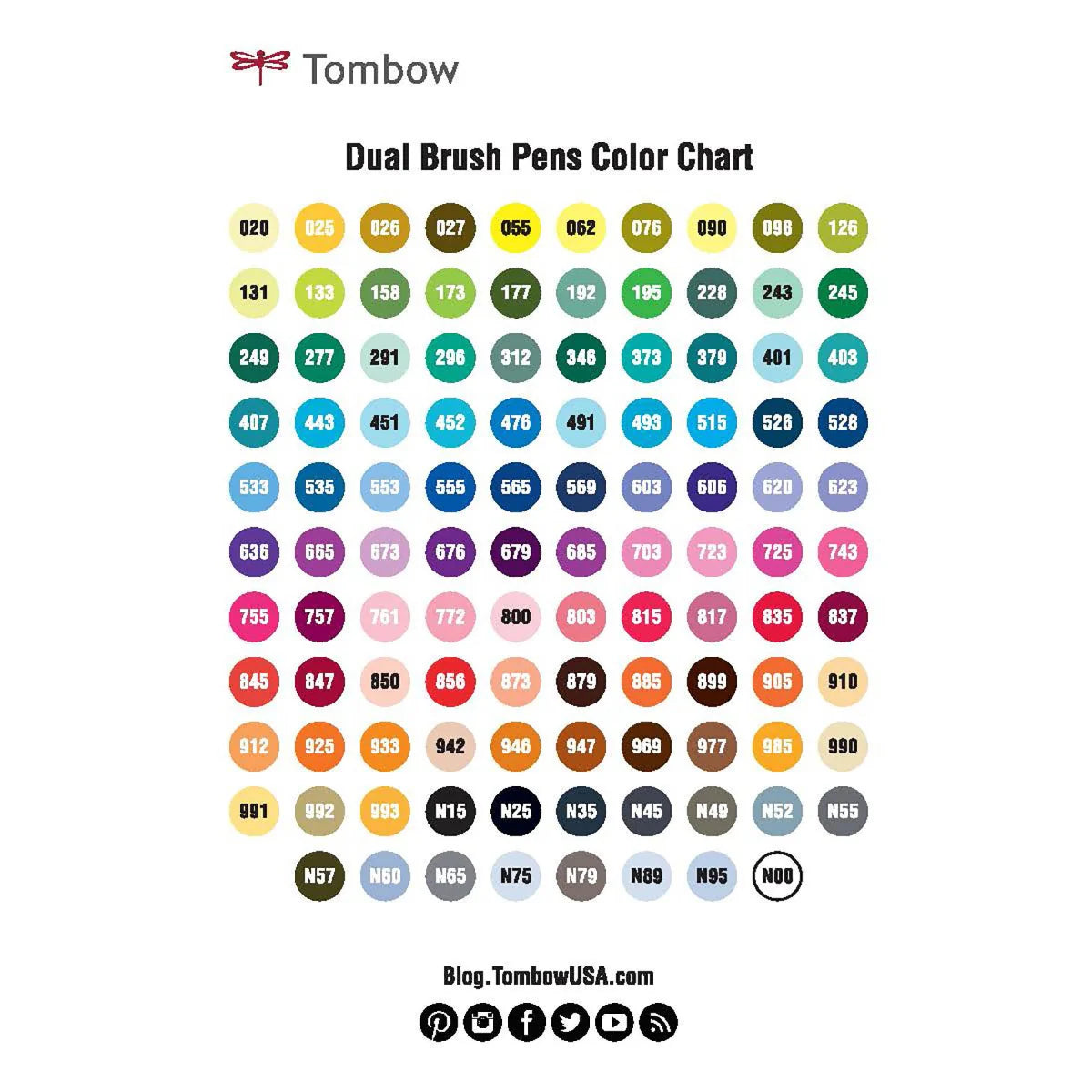 Tombow Dual Brush Pens