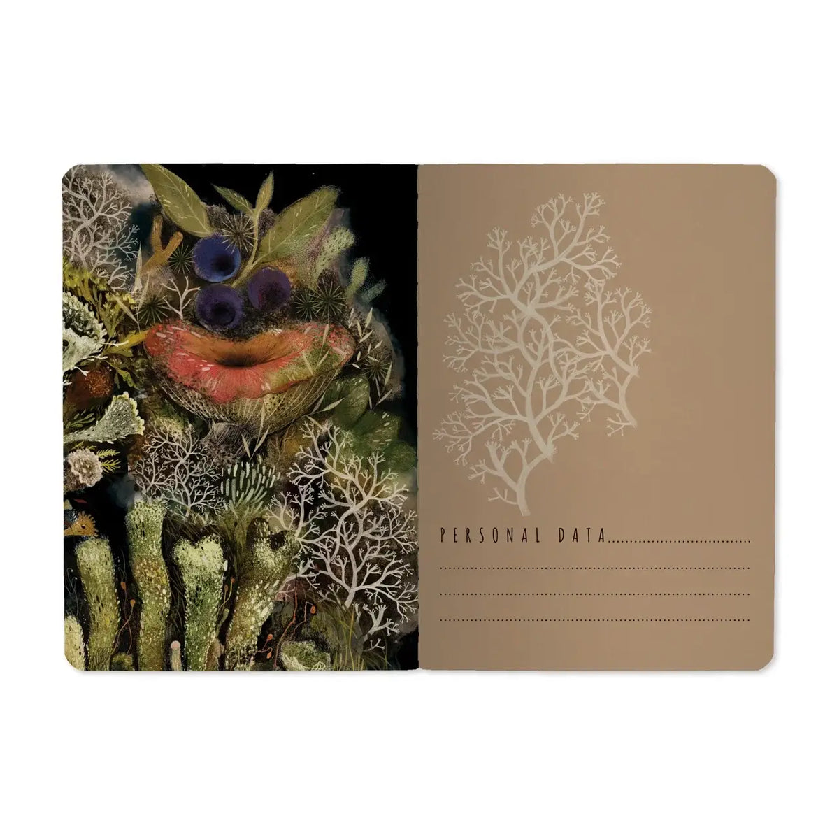 Bruno Visconti Forest Floor lined notebook, view 4