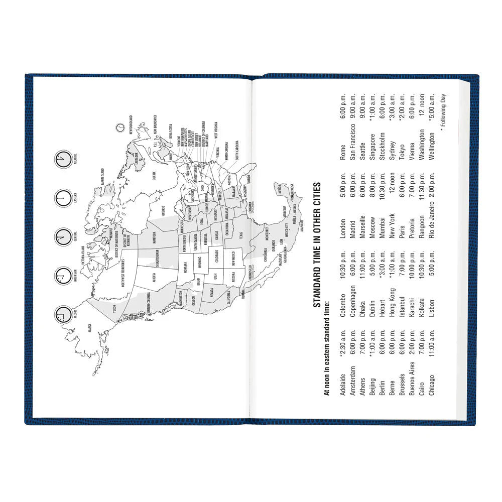 Blueline Essential 12-Month Daily Pocket Planner Jan–Dec 2027, Assorted Colours, 4.75"x3"