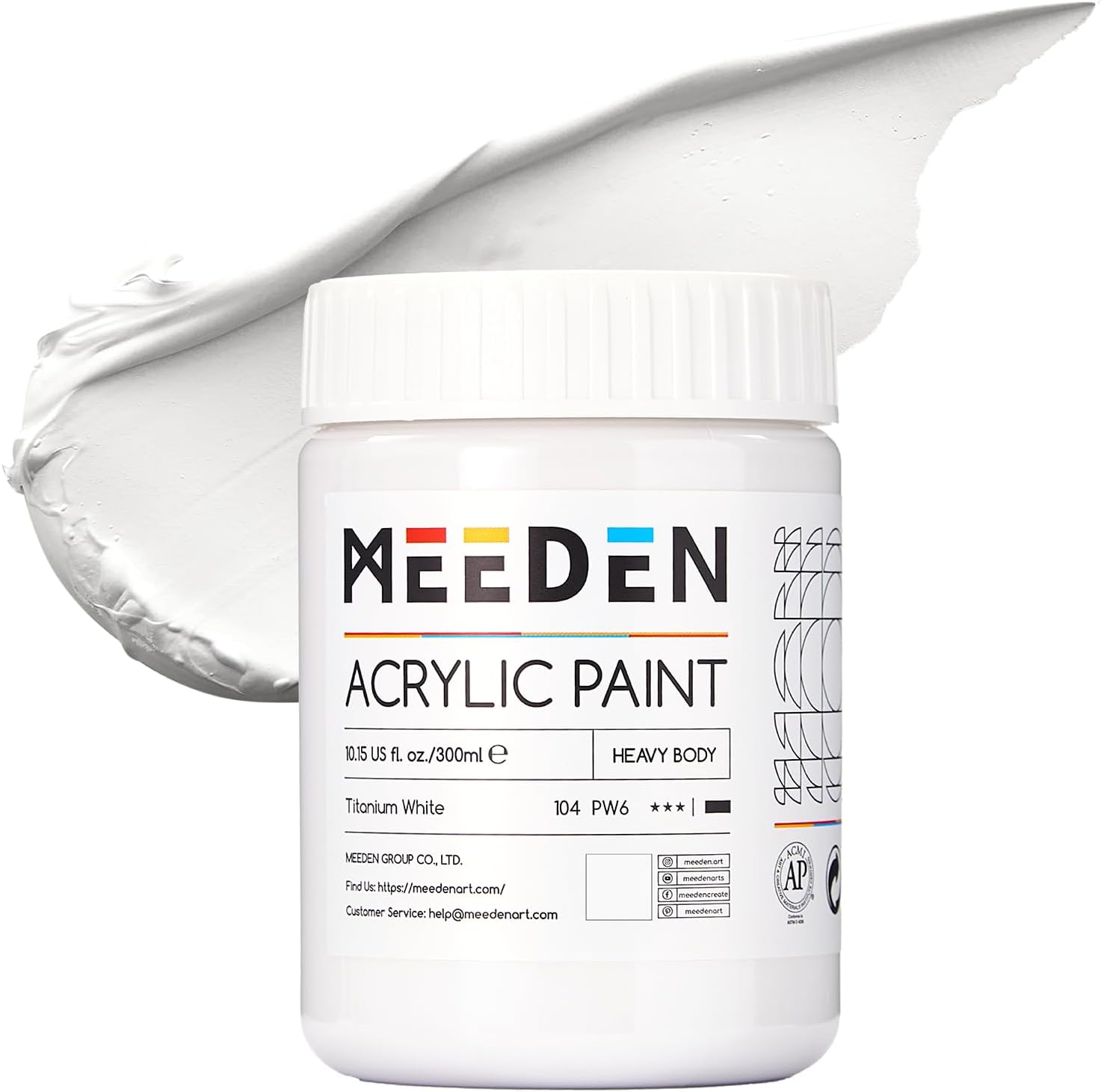 Acrylic 300ml Heavy Body Tubs