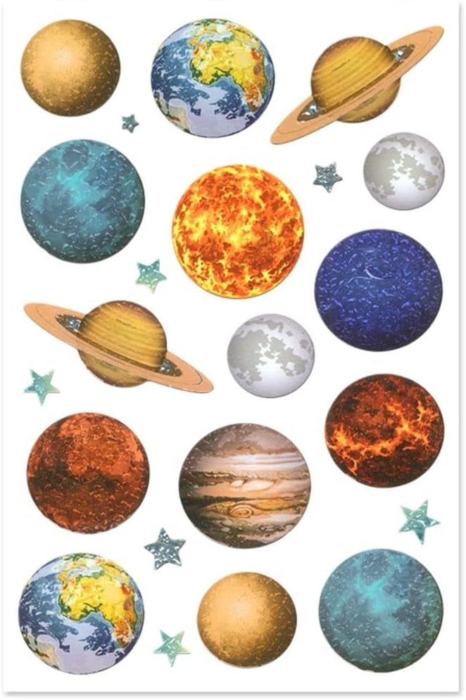 Holographic Stickers / Planets
