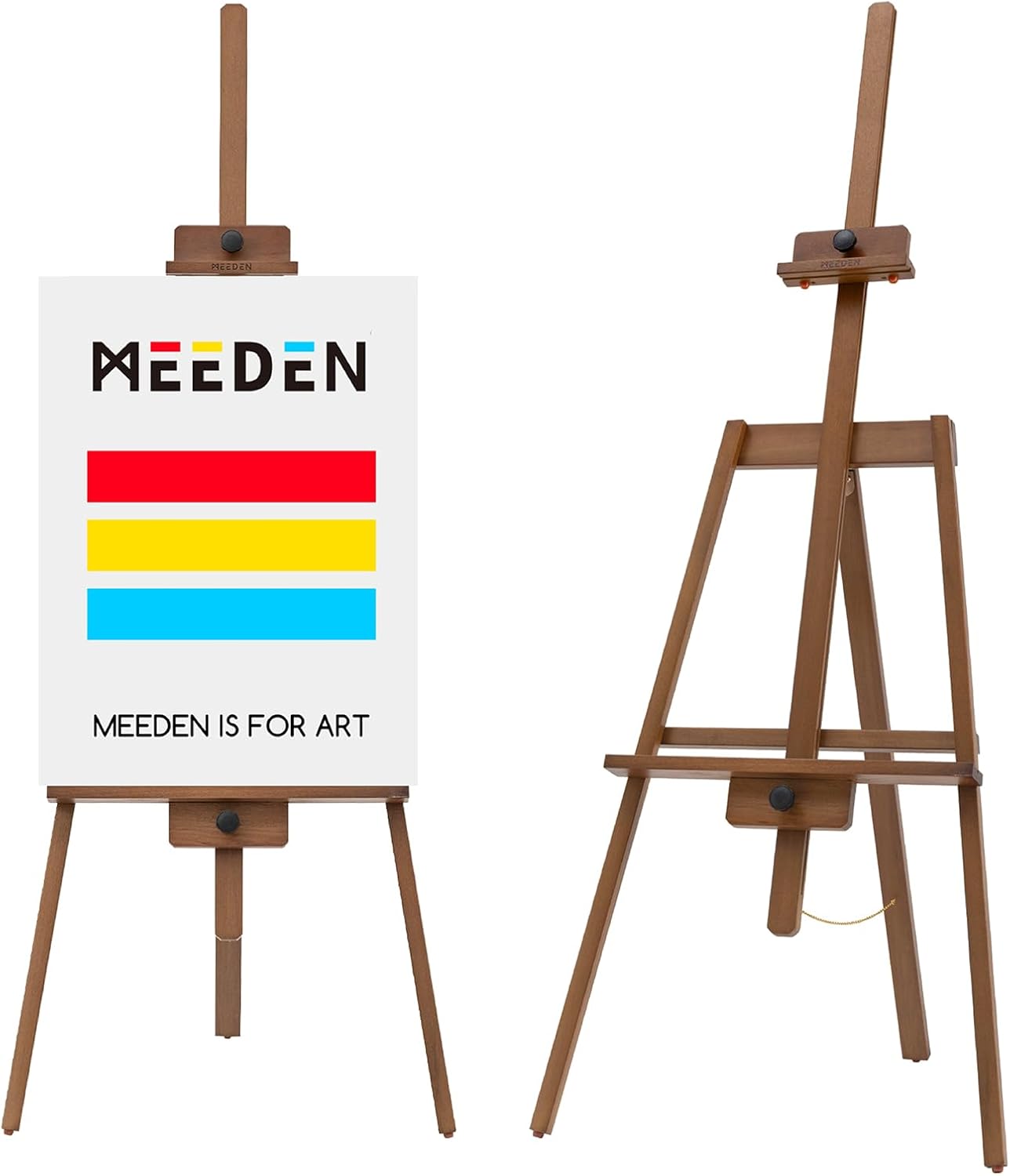 Rosewood A-Frame Lyre Easel