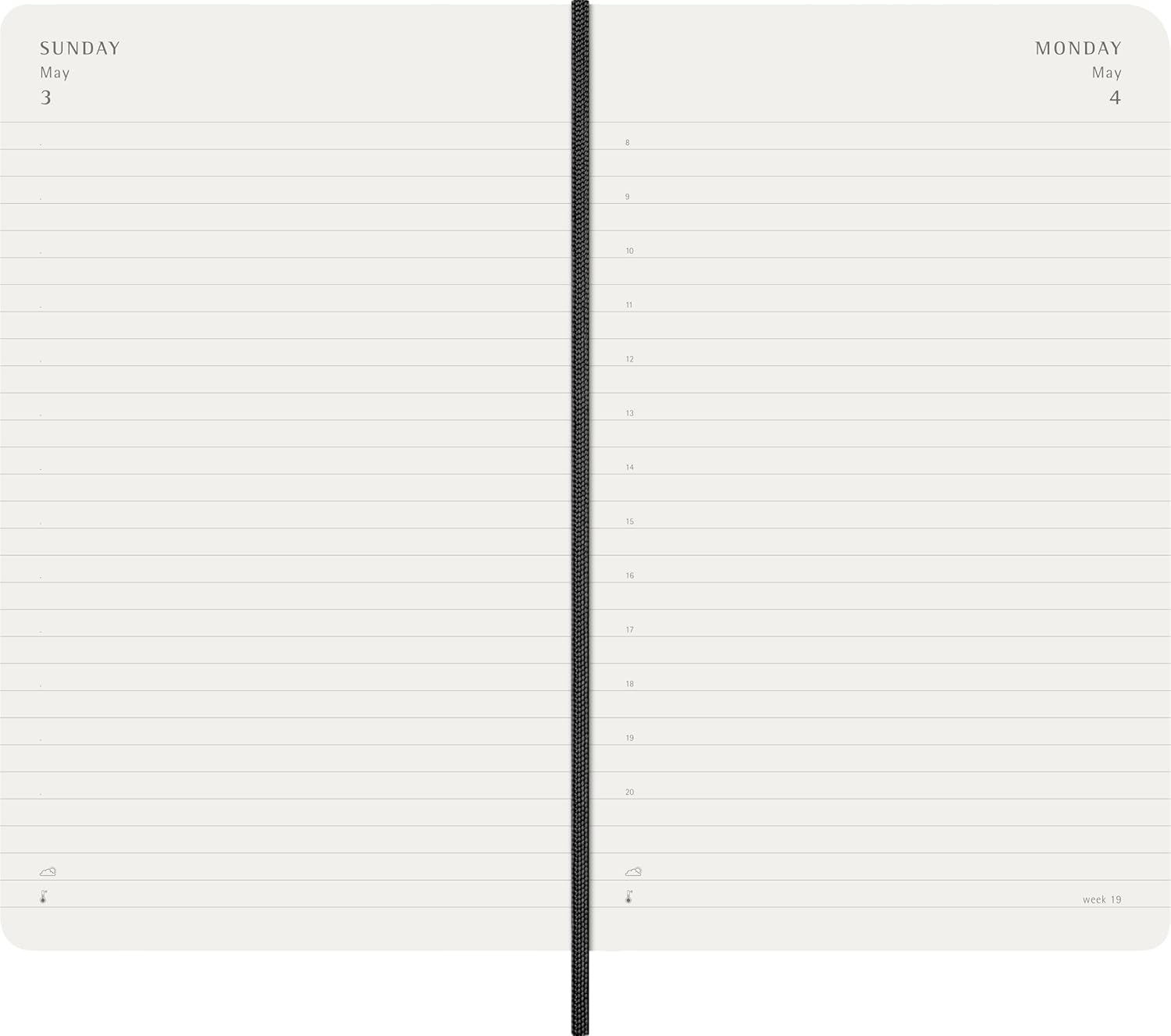 Moleskine 12-Month Daily Planners -  Hard Cover