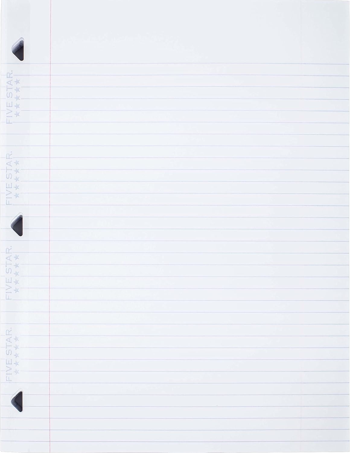 Five Star Reinforced Refill Paper College Ruled - 80 Sheets Heavyweight