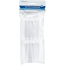 GLITTER SHAKER JARS 6PC