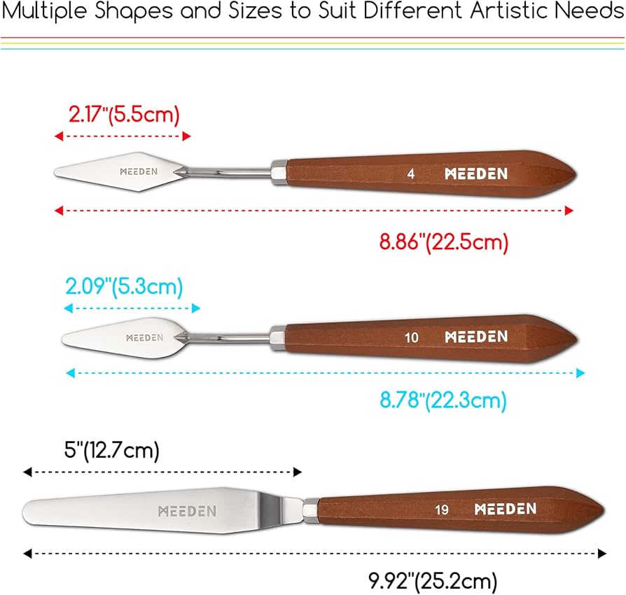 Painting Knife 3pc Set
