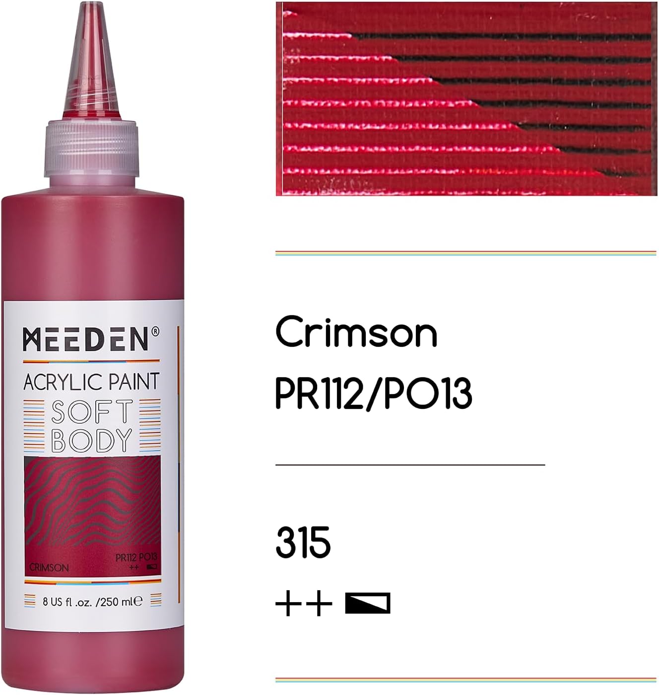 Meeden Acrylic Soft Body Paints / 250mL Bottles
