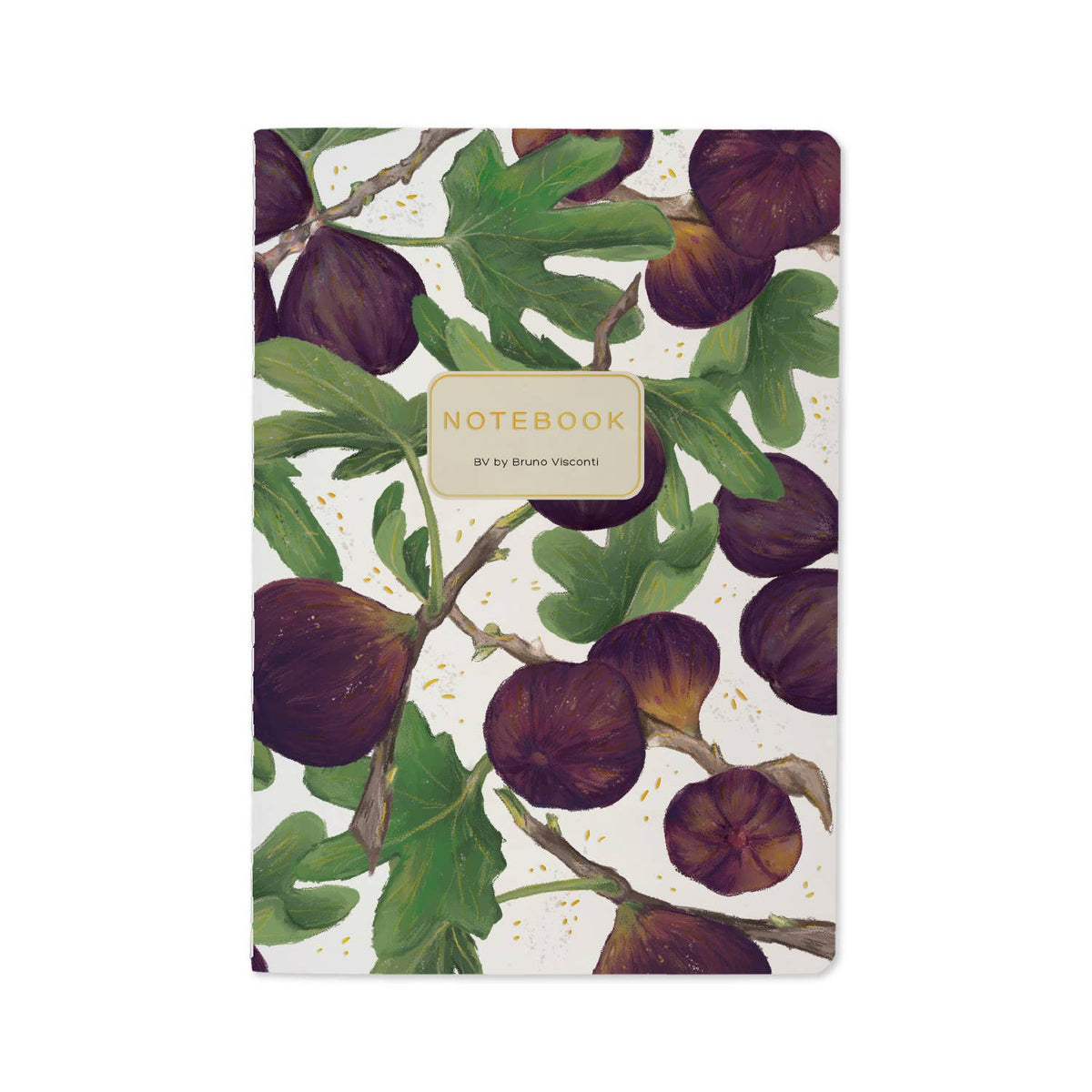 Bruno Visconti Figs on White lined notebook, cover