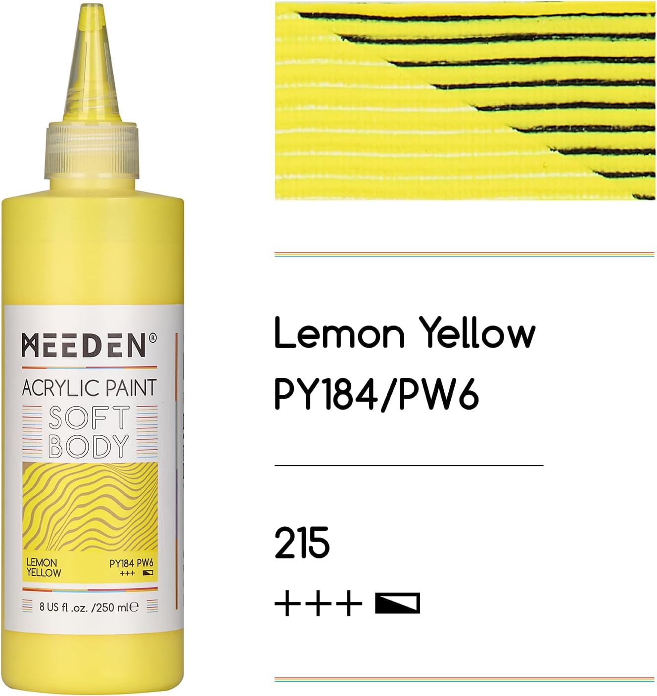 Meeden Acrylic Soft Body Paints / 250mL Bottles