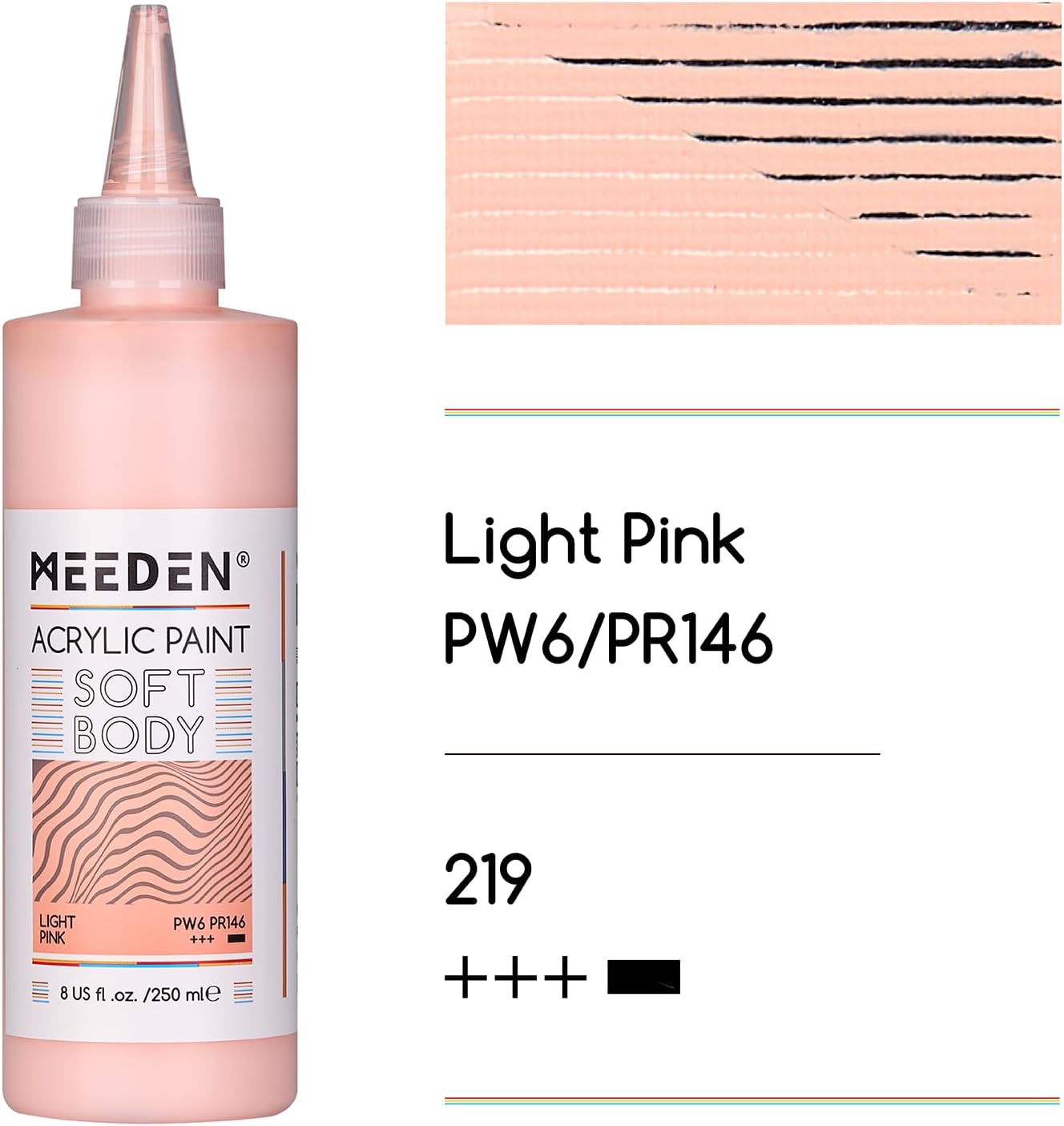 Meeden Acrylic Soft Body Paints / 250mL Bottles