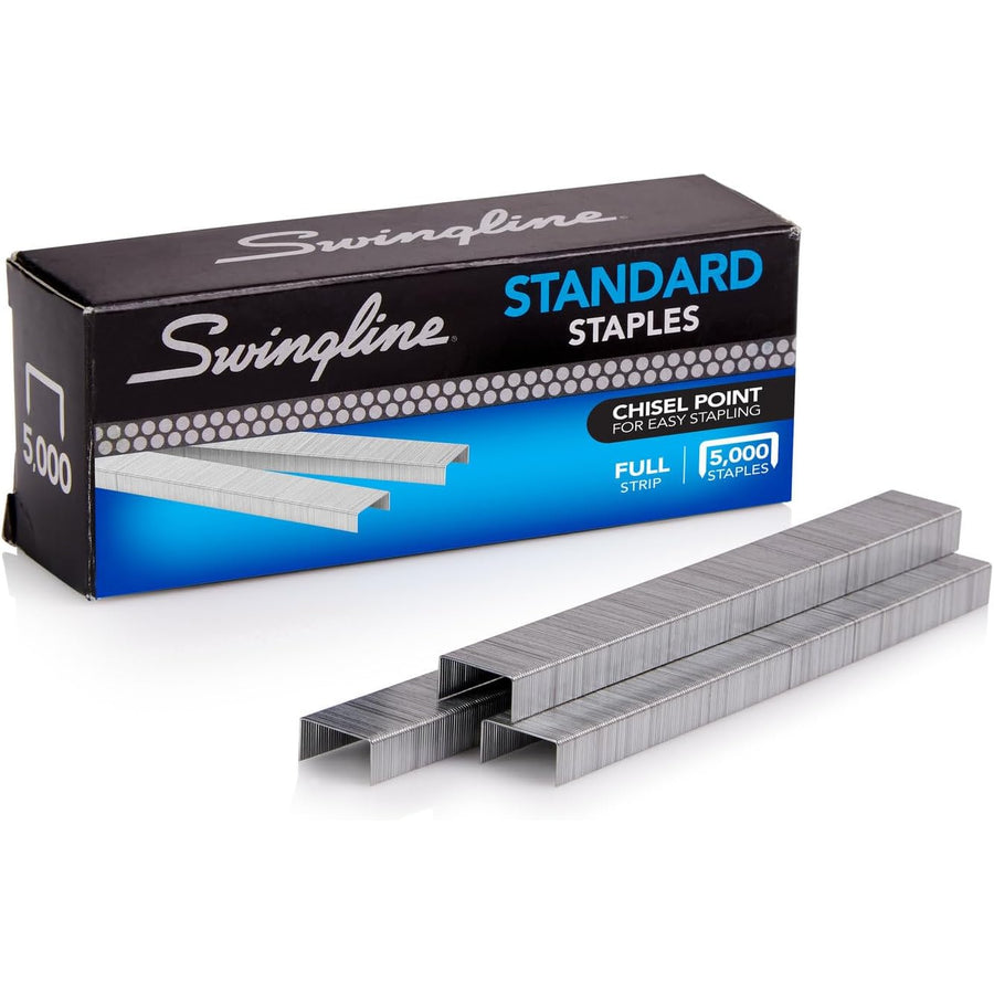 Swingline Standard Staples 1/4" Leg - Box of 5,000