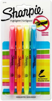 Sharpie Highlighter 4PK