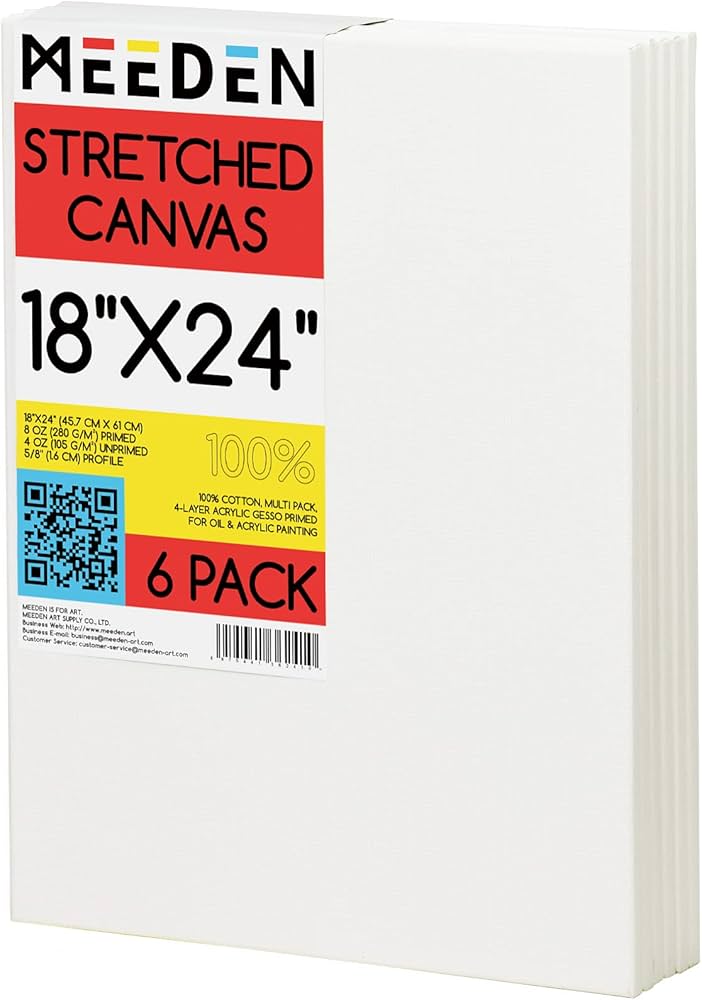 Standard 5/8" Canvas Bulk Value Packs