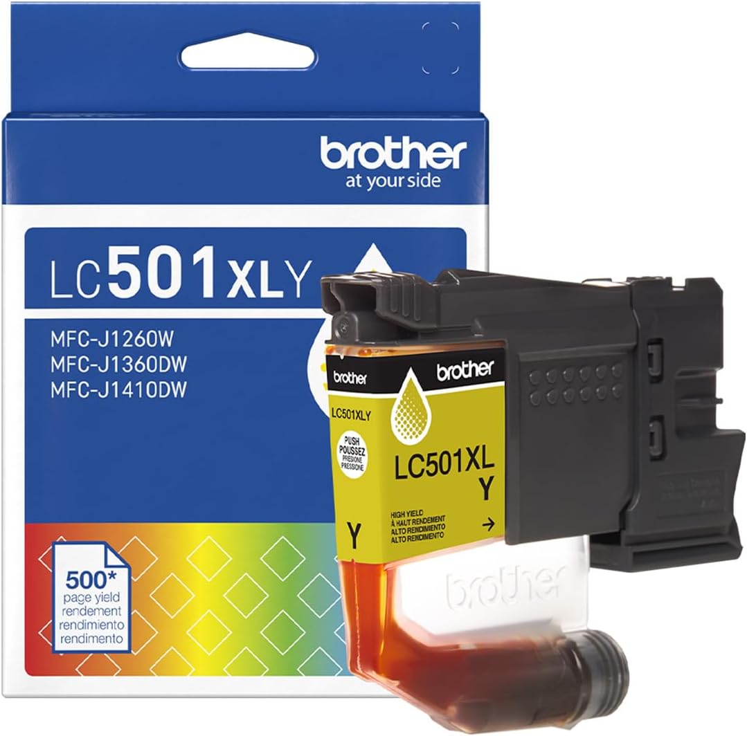 LC501XLYS Inkjet 500 Pages Yellow