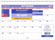 Calendar Bilingual Desk Wall Academic 11 X 8 2025/26