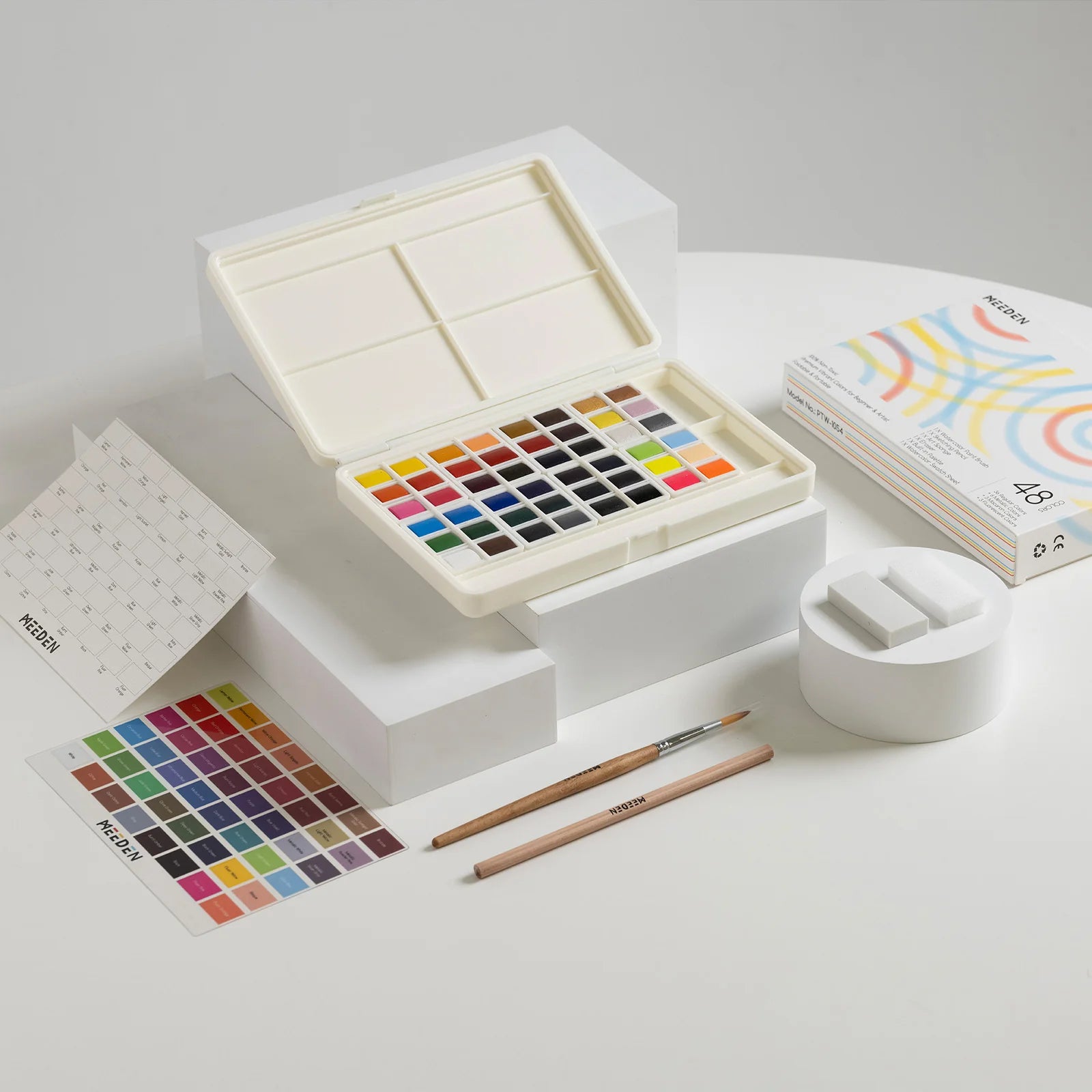 Watercolour Travel 48-set