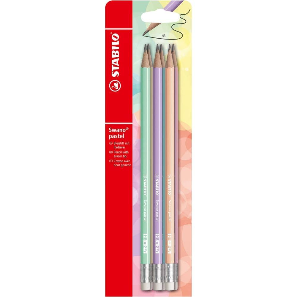 PENCIL PASTEL HB 6/PK
