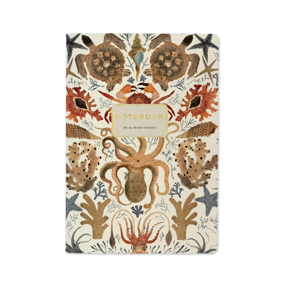 Bruno Visconti Deep Sea lined notebook, cover