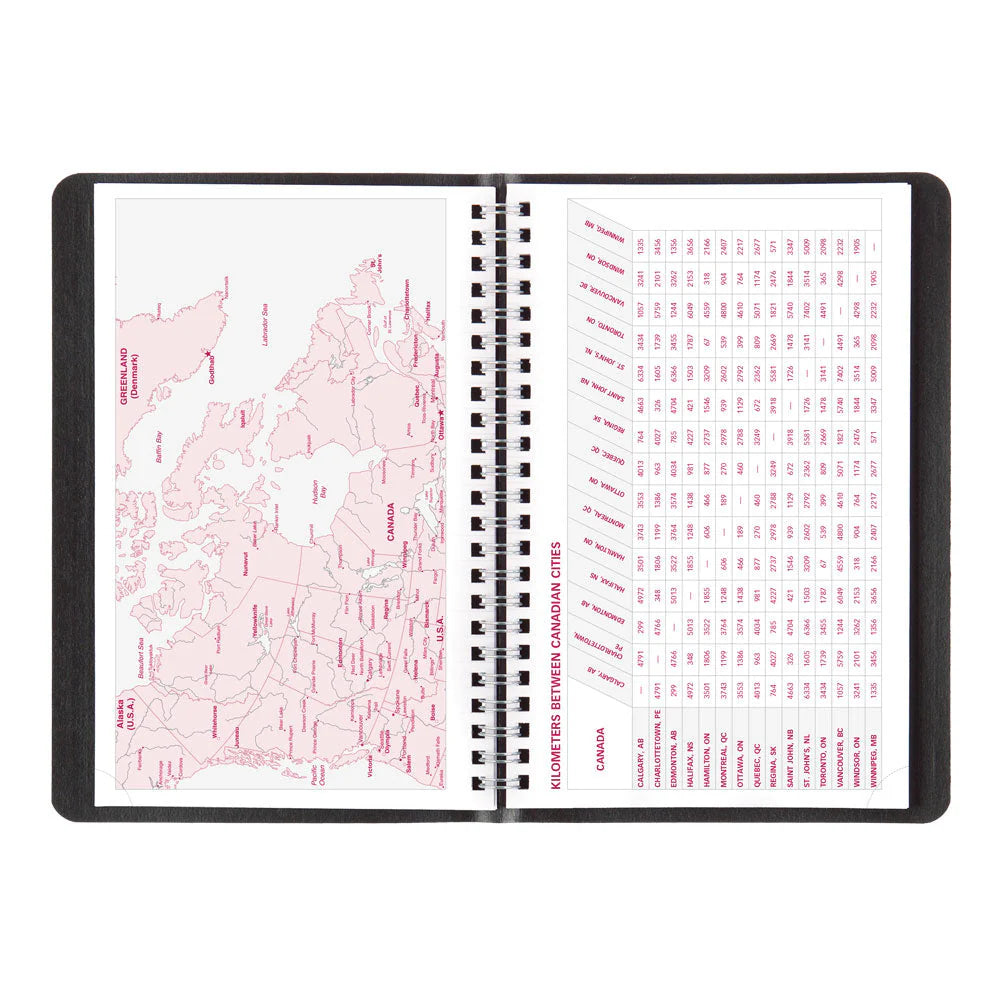 Blueline Essential 12-Month Weekly Appointment Book 2027, English, Black, 8"x5"