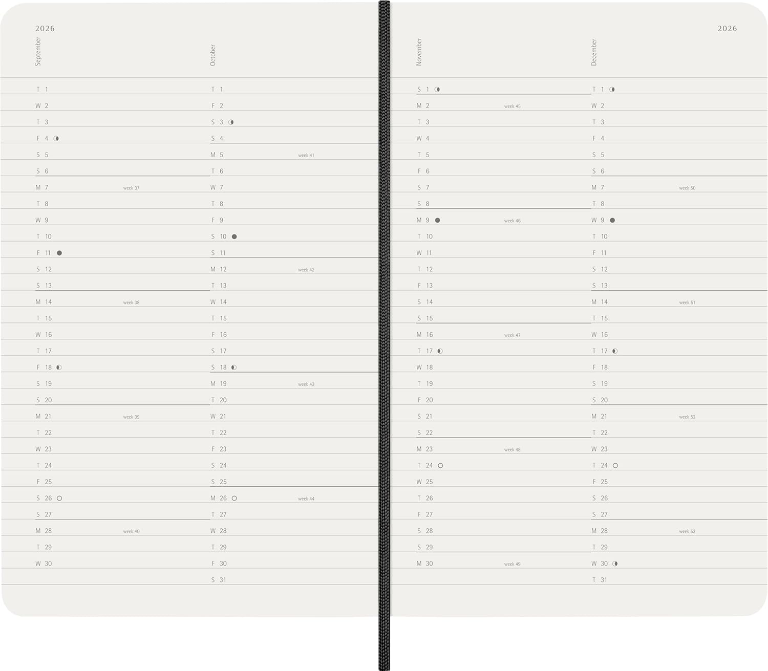 Moleskine Monthly Planner - Soft Cover
