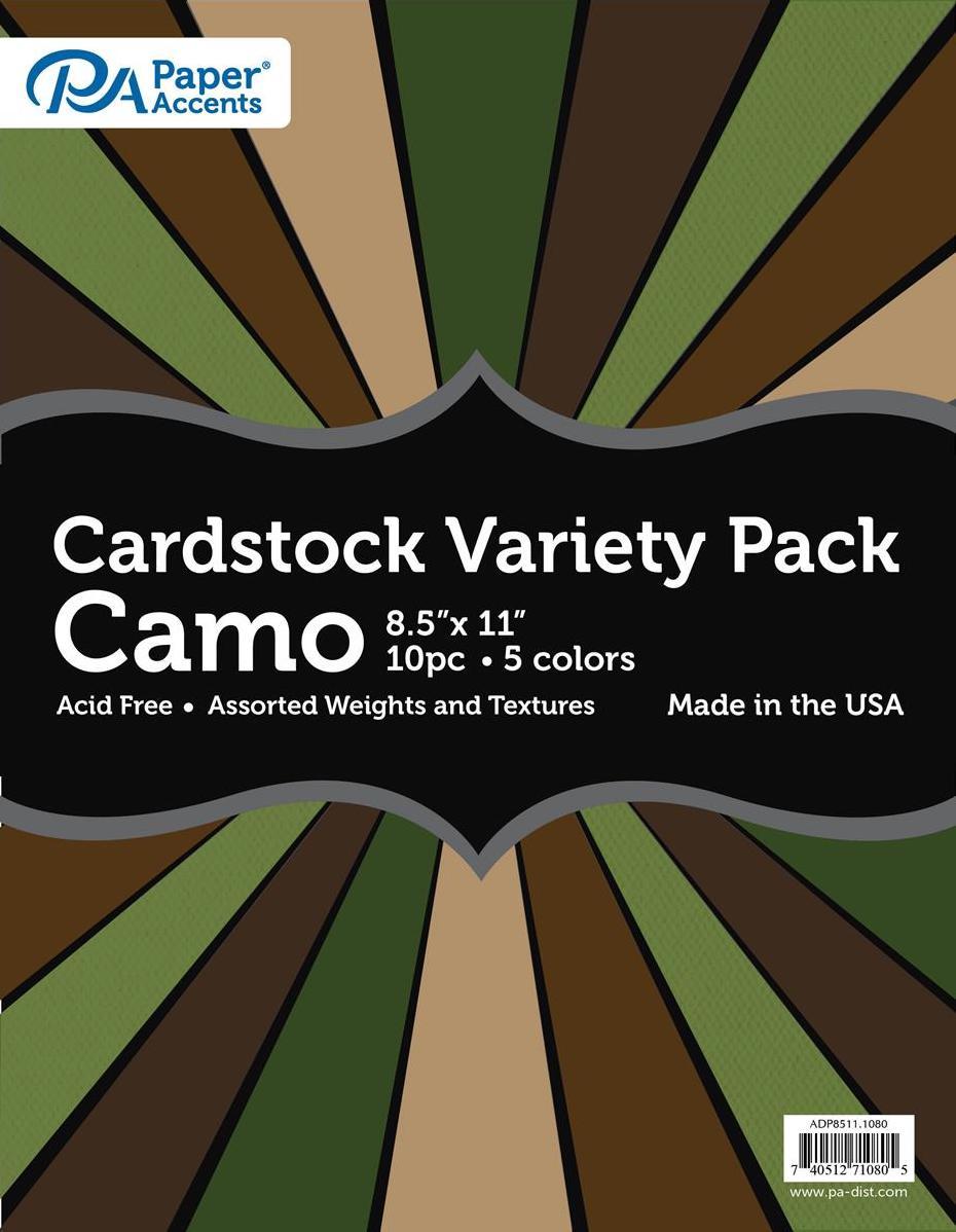 Assorted 8.5x11" Coloured Paper Packs