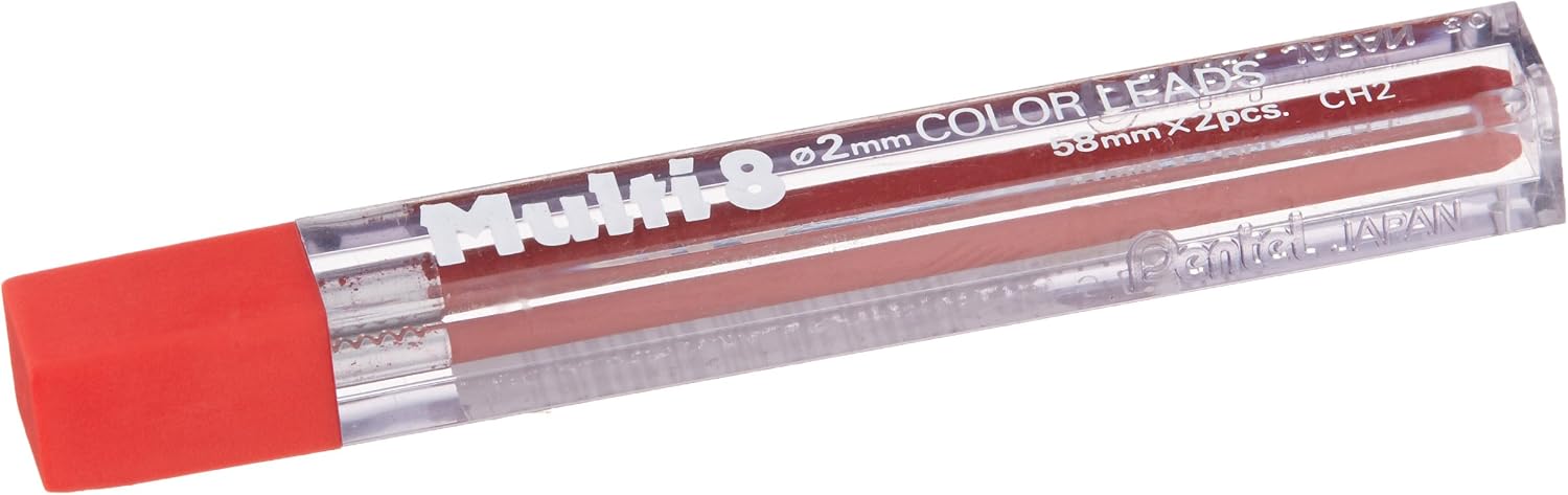 Pentel Multi 8 Colour Lead Refills – 2.0mm