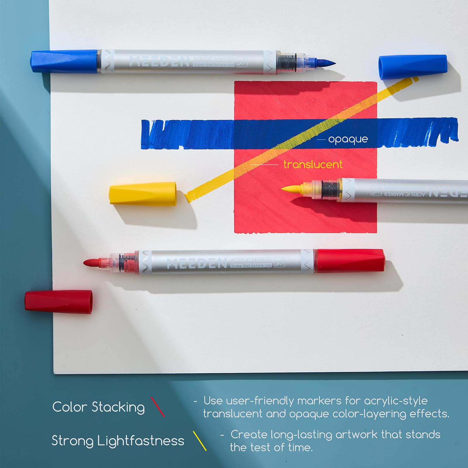 Acrylic Dual-Tip Markers