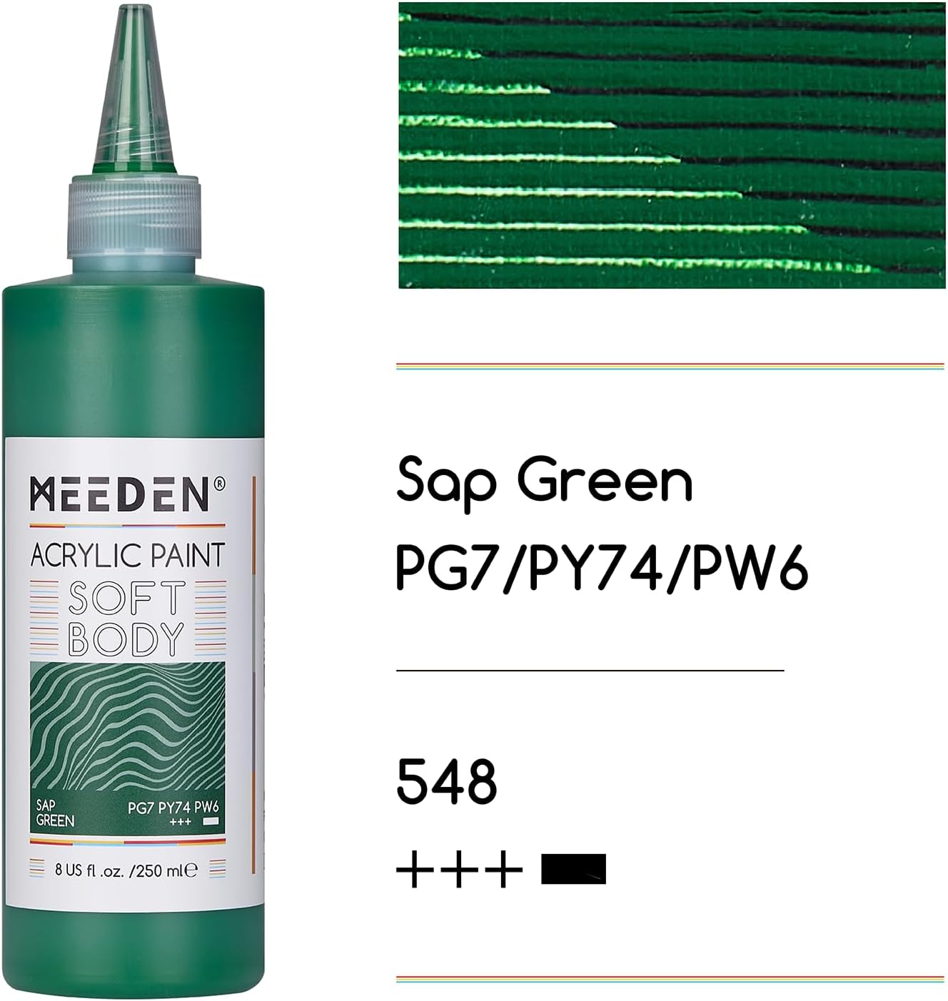 Meeden Acrylic Soft Body Paints / 250mL Bottles