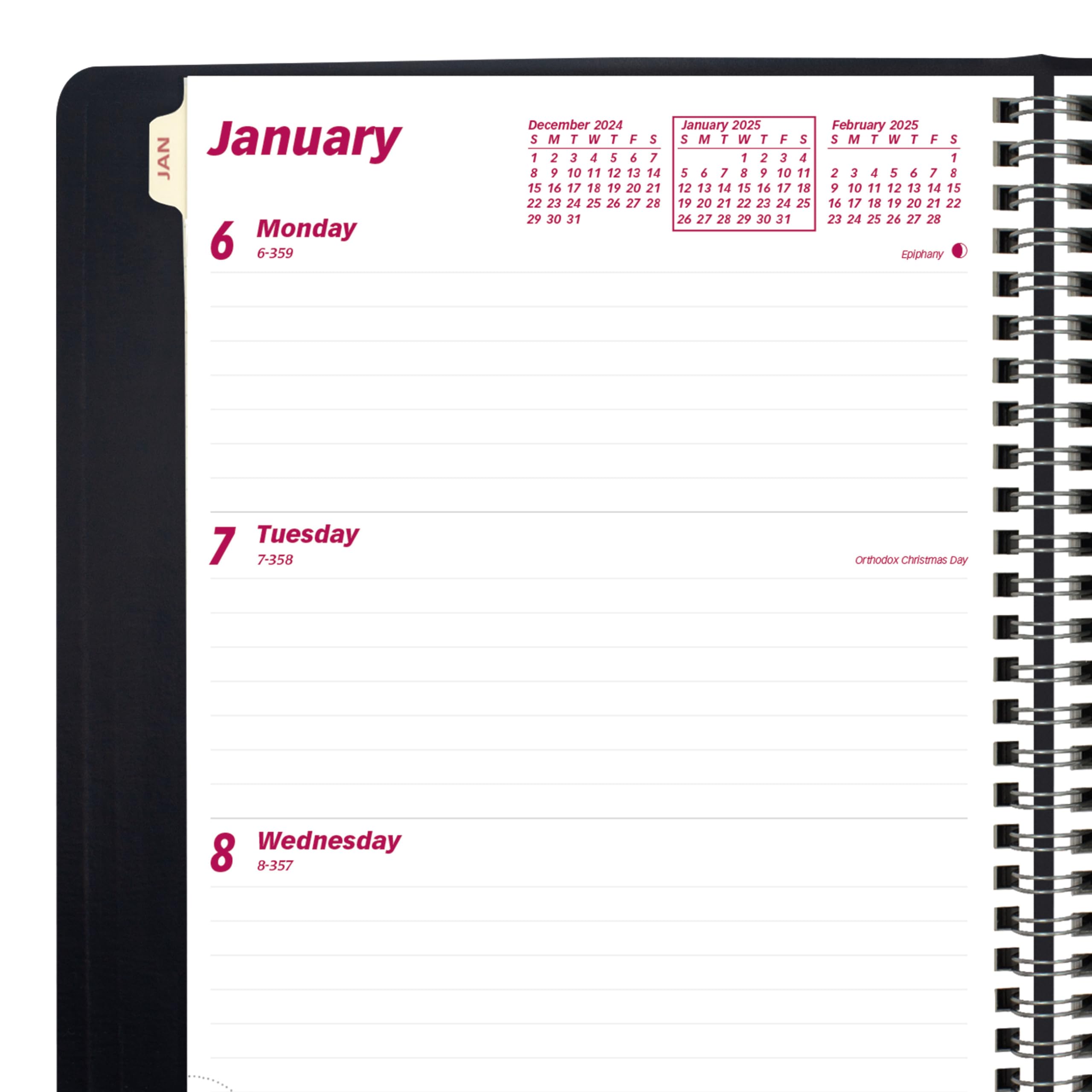 Planner Weekly Black 2026 - Brownline CB850BLK