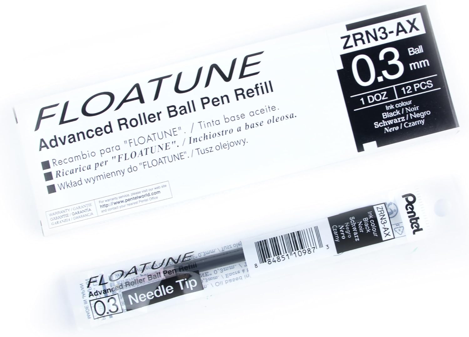 FLOATUNE REFILL .3MM BLACK