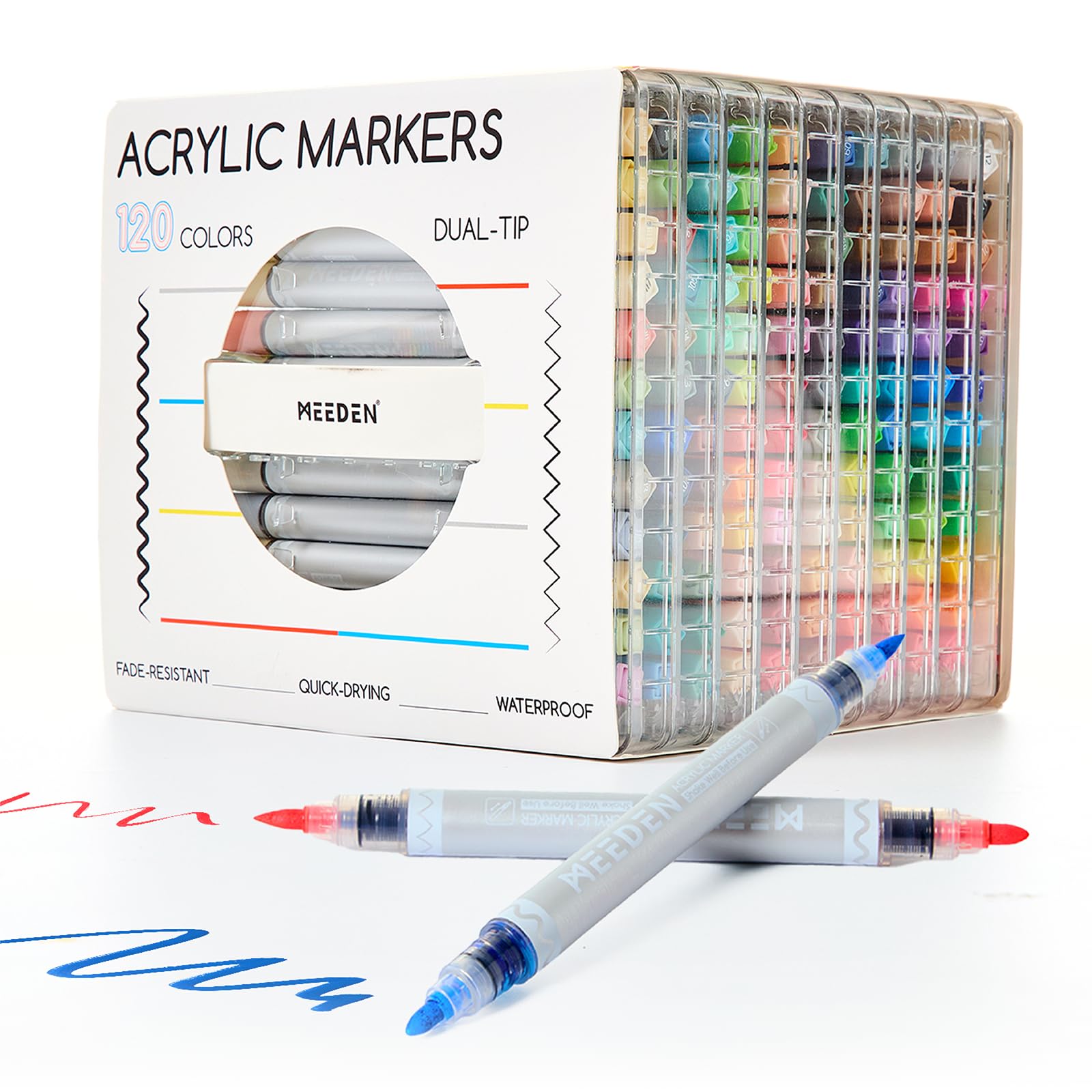 Acrylic Dual-Tip Markers