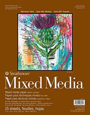 White Paper Mixed Media Pads