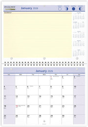 Calendar Wall and Desk Monthly 11 X 8 2026 PM5028