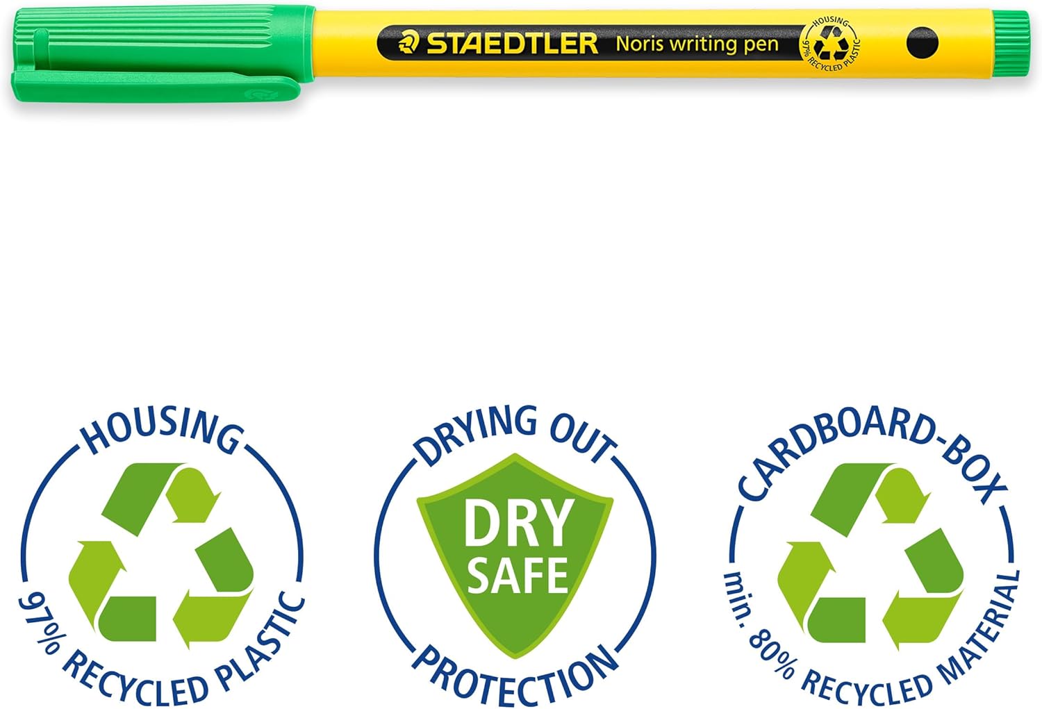 Staedtler Noris Fineliner 0.6mm – Light Green