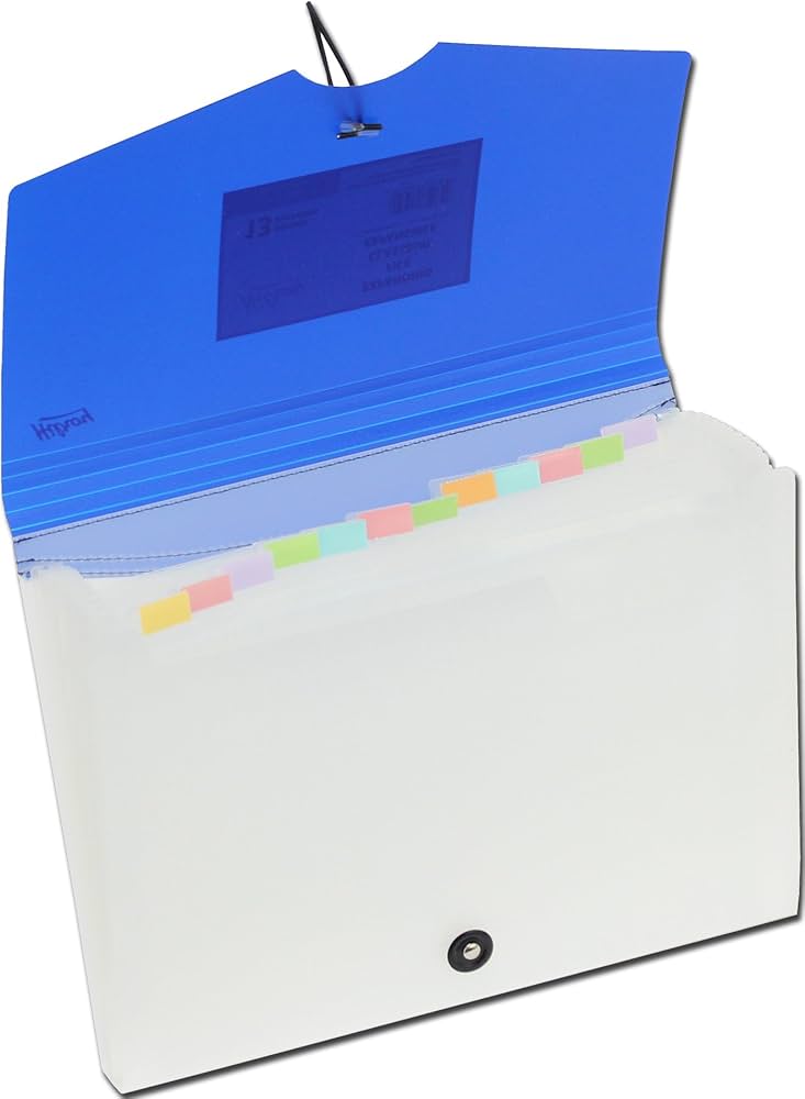 Hilroy Expanding File Poly Envelopes
